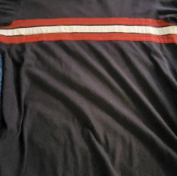 Bally Short Sleeve Size 36 Logo Striped Shirt - Picture 2 of 6